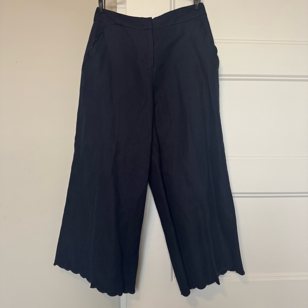Kate Spade Scallop Hem Culottes